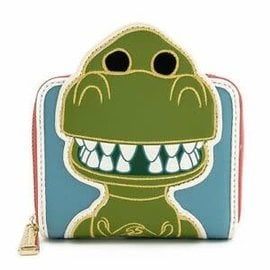 Loungefly Wallet - Disney Pixar Toy Story - Rex Funko Pop Faux Leather