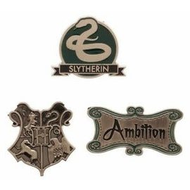 Bioworld Lapel Pin - Harry Potter - Slytherin Ambition Set of 3