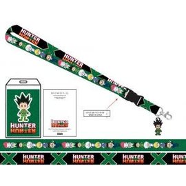 Bioworld Lanyard - Hunter X Hunter - Chibi Characters with Gon Freecss Keychain