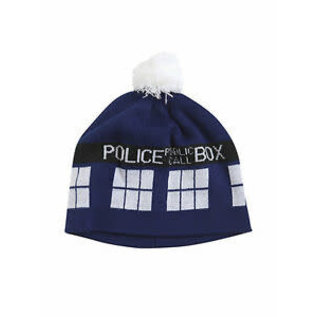 Elope Tuque - Doctor Who - Tardis Police Public Call Box avec Pompon