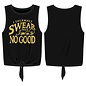 Bioworld Camisole - Harry Potter - Solemnly Up to No Good avec Noeud Noir
