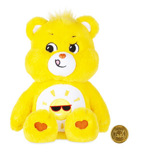 Basic Fun! Plush - Care Bears - Funshine Bear 14''
