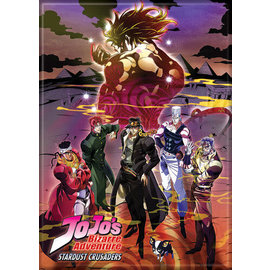 Ata-Boy Magnet - JoJo's Bizarre Adventure Stardust Crusaders - Jotaro, Avdol, Joseph, Polnareff, Kakyoin and Dio