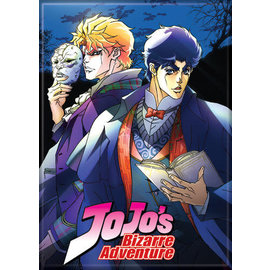 Ata-Boy Magnet - JoJo's Bizarre Adventure - Jonathan and Dio with Stone Mask