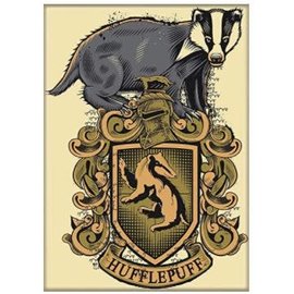 Ata-Boy Magnet - Harry Potter - Hufflepuff Crest with Badger