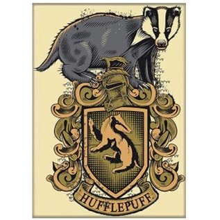Ata-Boy Magnet - Harry Potter - Hufflepuff Crest with Badger