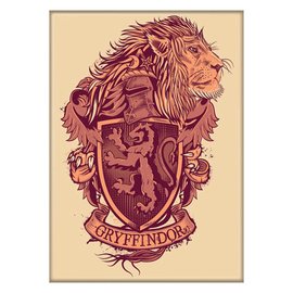 Ata-Boy Magnet - Harry Potter - Gryffindor Crest with Lion