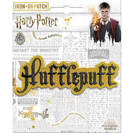 Ata-Boy Patch - Harry Potter - Logo Textuel de Poufsouffle