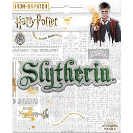 Ata-Boy Patch - Harry Potter - Slytherin Text Logo