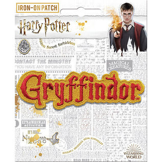 Ata-Boy Patch - Harry Potter - Gryffindor Text Logo