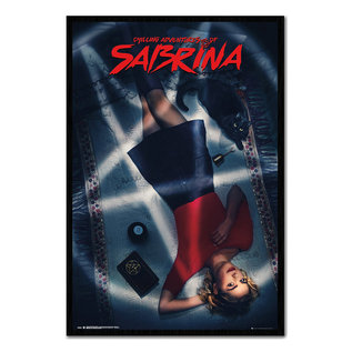 Ata-Boy Magnet - Chilling Adventures of Sabrina- Sabrina Allongée Lounging with Salem