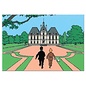 Hergé/Moulinsart Magnet - Les Aventures de Tintin - Tintin and Capitain Haddock and the Castle of Moulinsart