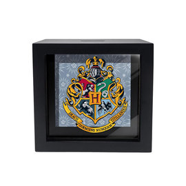 Spoontiques Tirelire - Harry Potter - Emblème de Poudlard Shadow Box