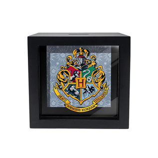 Spoontiques Tirelire - Harry Potter - Emblème de Poudlard Shadow Box