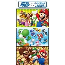 Takara Tomy Tissue Paper - Nintendo Super Mario Bros. - Various Characters 6 Packs of 16
