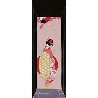 Maede Co. Hand Towel - Tenugui - Yamato-e Geisha in the Alley
