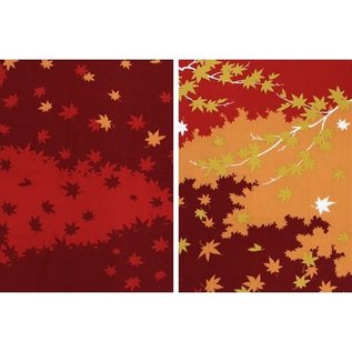 Maede Co. Hand Towel - Tenugui - Kaede Autumn Maple Leaves