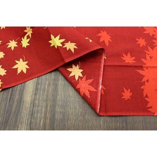 Maede Co. Hand Towel - Tenugui - Kaede Autumn Maple Leaves