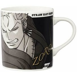 Toei Tasse - One Piece - Dress Black Roronoa Zoro avec Accents Dorés 8oz