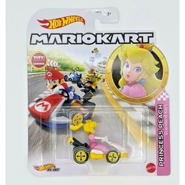 Mattel Jouet - Hot Wheels Nintendo Mario Kart - Princess Peach Standard Kart