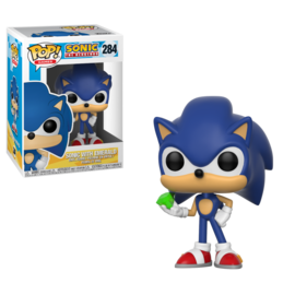 Funko Funko Pop ! Games - Sonic the Hedgehog - Sonic With Emerald 284