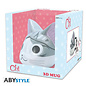 AbysSTyle Tasse - Chi's Sweet Home - Chi 3D avec Couvercle 13oz