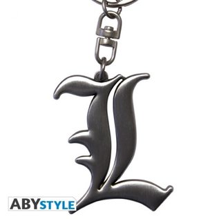 AbysSTyle Keychain - Death Note - L 3D Metal
