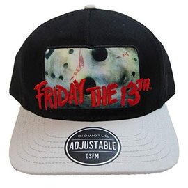 Bioworld Baseball Hat - Friday the 13th - Jason with Logo Snapback Adjustable