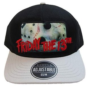 Bioworld Baseball Hat - Friday the 13th - Jason with Logo Snapback Adjustable