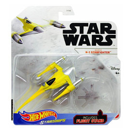 Mattel Toy - Hot Wheels Star Wars - Starships Naboo N-1 Starfighter