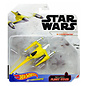 Mattel Jouet - Hot Wheels Star Wars - Starships Naboo N-1 Starfighter
