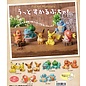 ShoPro Blind Box - Pokémon Pocket Monsters - Keychain Mini Figurine Collection Chiseled Wood Appearance