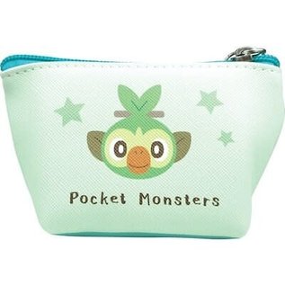 ShoPro Wallet - Pokémon Pocket Monsters - Grookey/Sarunori Triangle Mini Coin Pouch