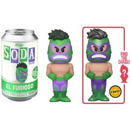 Funko Funko Soda Figure - Marvel Lucha Libre Edition - El Furioso 15 000pcs *Possibilité de Chase*