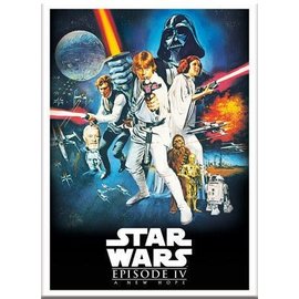 Aquarius Magnet - Star Wars - Episode IV Vintage Poster