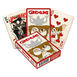 Aquarius Playing Cards - Gremlins - Gizmo is Scared of Stripe