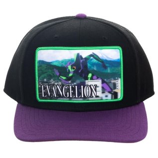 Bioworld Casquette - Neon Genesis Evangelion - Photo de EVA-01 Brodée Ajustable