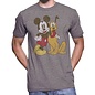 Jack of all Trades T-Shirt - Disney Mickey Mouse - Mickey and Pluto Vintage Grey