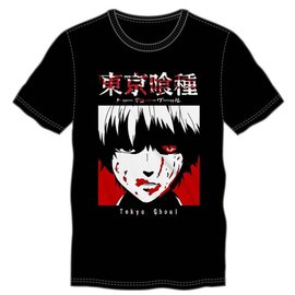 Bioworld T-Shirt - Tokyo Ghoul - Kaneki Bleeding Black