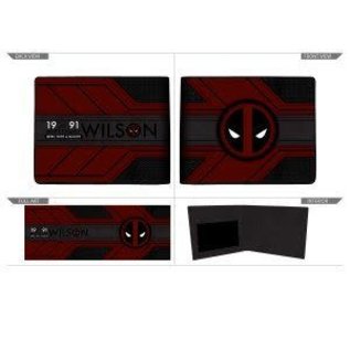 Bioworld Portefeuille - Marvel Deadpool - Logo en Faux Cuir Bifold