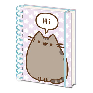 Pyramid America Notebook - Pusheen - Hi and Bye Notebook with Rings
