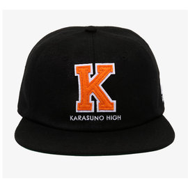 Bioworld Baseball Cap - Haikyu!! - Karasuno High Black Snapback