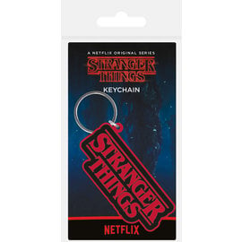 Pyramid International Porte-clés - Stranger Things - Logo en Caoutchouc