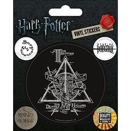 Pyramid International Autocollant - Harry Potter - Les Reliques de la Mort Ensemble de 5 en Vinyle