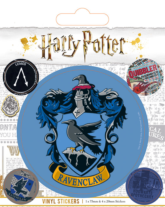 Autocollant - Harry Potter - Serdaigle Ensemble de 5 en Vinyle - Chez Rhox  Geek Stop