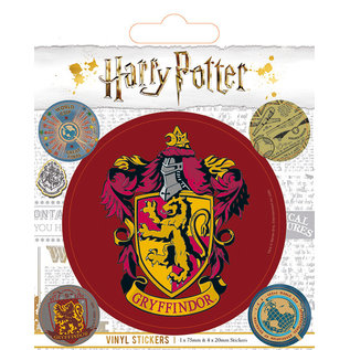 Pyramid International Autocollant - Harry Potter - Gryffondor Ensemble de 5 en Vinyle