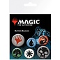 Pyramid International Button - Magic The Gathering - Mana Symbols and Planeswalker Set of 6 Collectible Pins