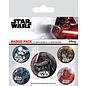 Pyramid International Button - Star Wars - The Dark Side of the Force Set of 5