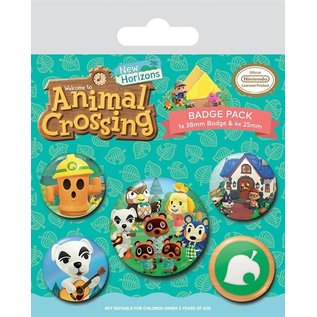 Pyramid International Macaron - Nintendo Animal Crossing New Horizons - Ensemble de 5
