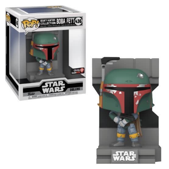 Funko Pop Deluxe Star Wars Bounty Hunters Collection Boba Fett 4 Chez Rhox Geek Stop